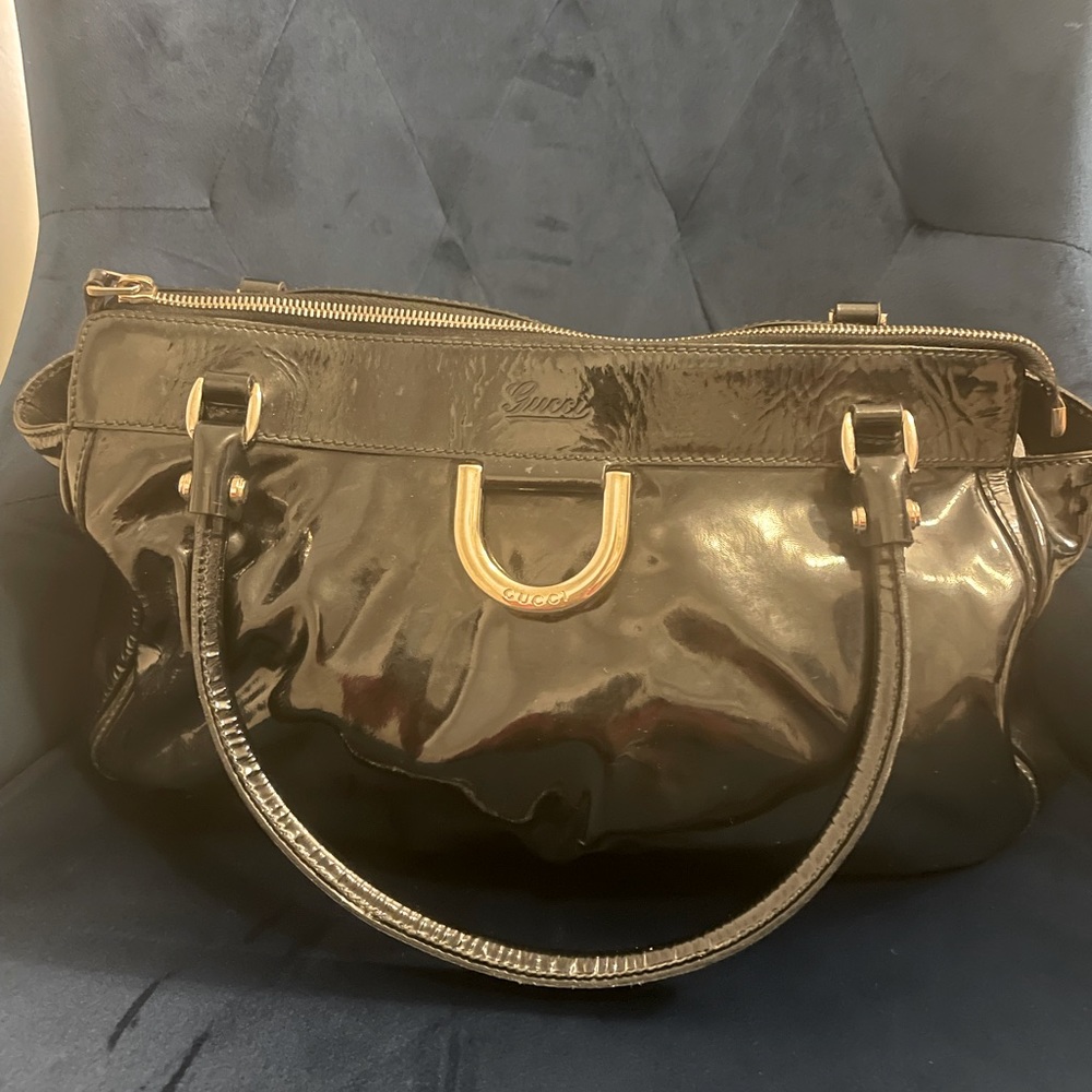 Vintage Gucci Patent Leather